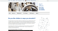 Desktop Screenshot of dont-offend.org